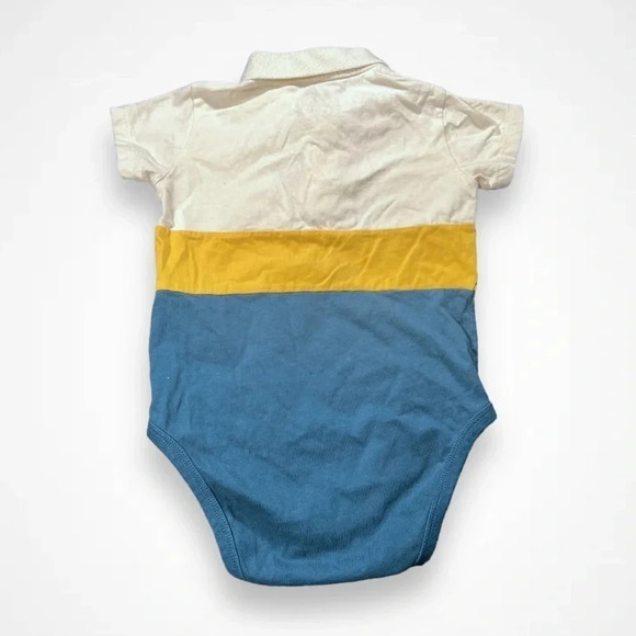 4/$20 Offcorss  Polo Beige Onesie - Picture 3 of 4